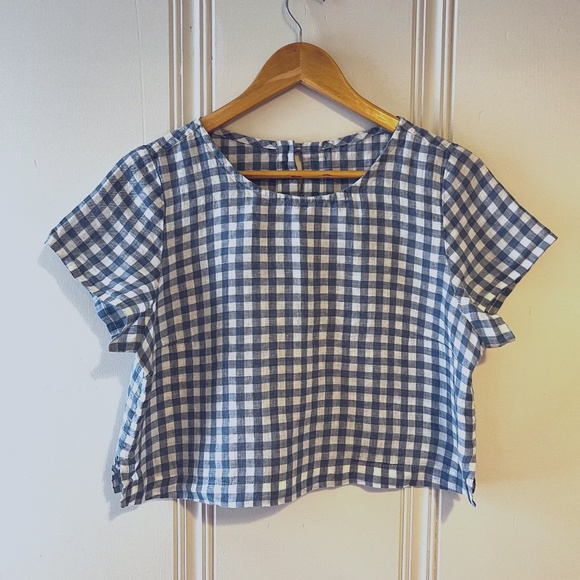 Not Perfect Linen Bay Top with cap sleeves - Picture 1 of 4